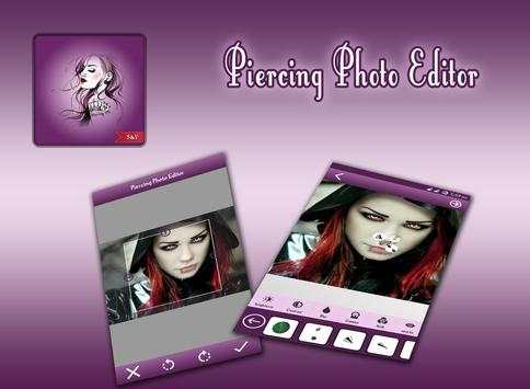 Piercing Photo Editor screenshot 1