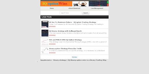Binary Option Trading Strategy IQOPTION screenshot 1