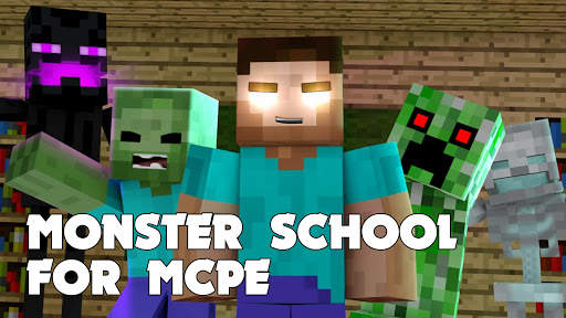👨Monster School Mod for MCPE🏫 screenshot 3