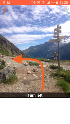 Mhikes, geo-guided hikes screenshot 4