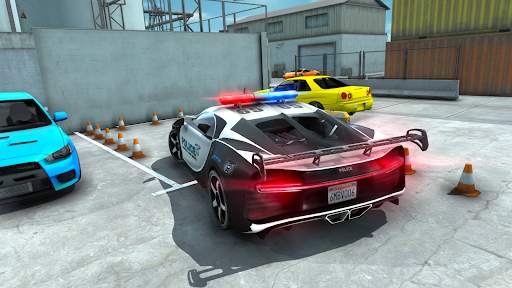 Police Car Parking Real Car स्क्रीनशॉट 8