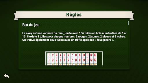 Okey - Variante du jeu de cartes Rami screenshot 5