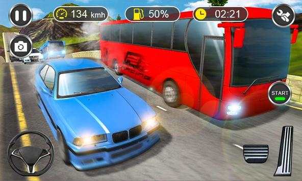 Telolet Bus Racing : UpHill Climb Bus Simulator 3D screenshot 1