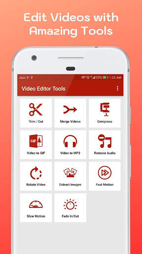 MP4 Video Editing App - Online Video Editor Tools screenshot 1