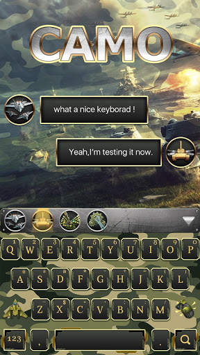 CAMO Keyboard screenshot 3