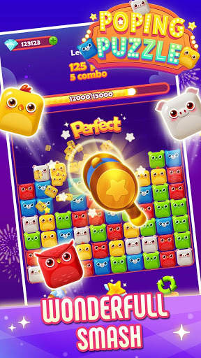 Poping Puzzle - Let's go! screenshot 4