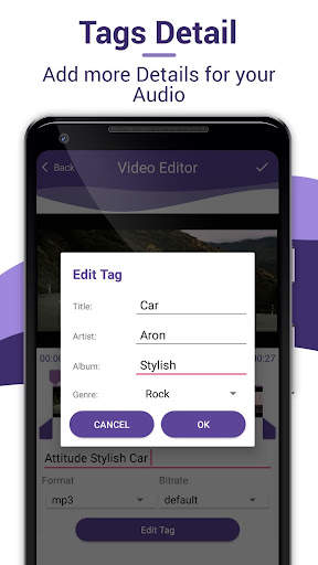 Video to Mp3 cutter- video con screenshot 4