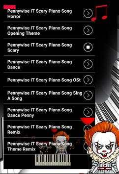 Pennywise IT Scary Piano screenshot 2