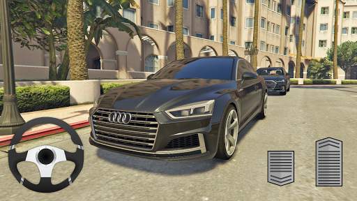 Audi RS5 City Driving Simulator screenshot 1