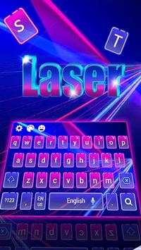 Purple Laser Keyboard Theme screenshot 1
