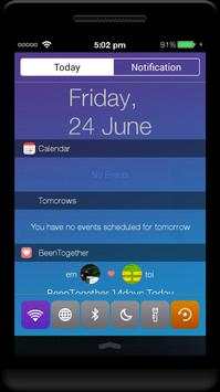 Notification Center Style OS10 screenshot 2