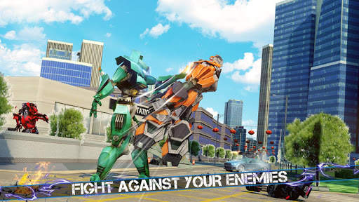 Grand Robot Car Crime Battle Simulator screenshot 4
