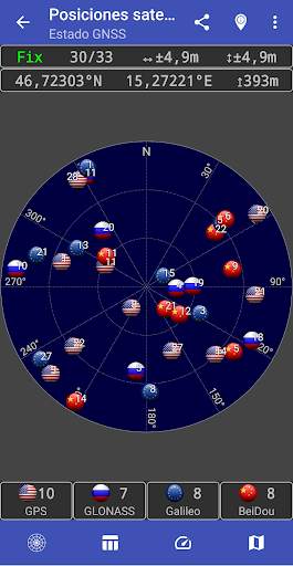 Estado GNSS (Prueba de  GPS) screenshot 1