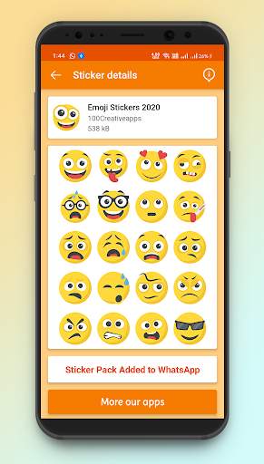 Stickers for Whatsapp 2020 screenshot 2