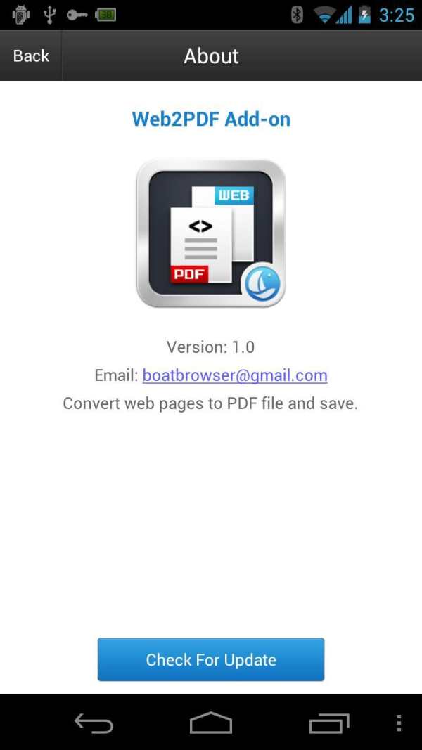 Boat Web2PDF Add-on screenshot 3