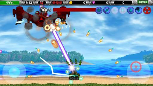 Heavy Weapon Deluxe - Drive Tank! Fight Airplane! screenshot 4