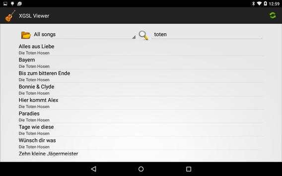Songbook screenshot 2