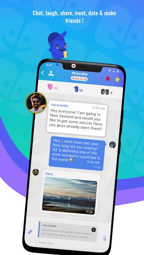 Roomco: chat rooms, date, fun screenshot 2