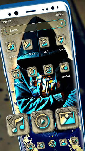 Hoody Man Launcher Theme screenshot 3