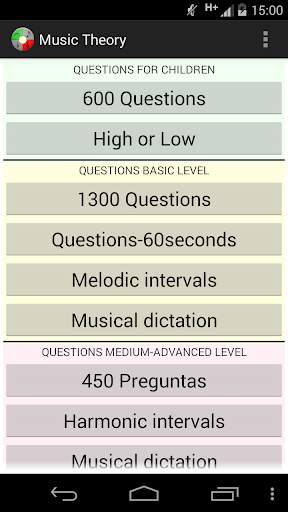 Music Theory Questions screenshot 1