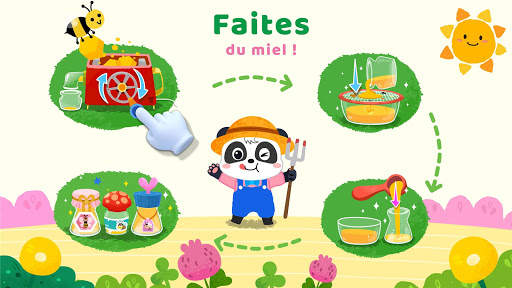 Les animaux de la ferme de Bébé Panda screenshot 5