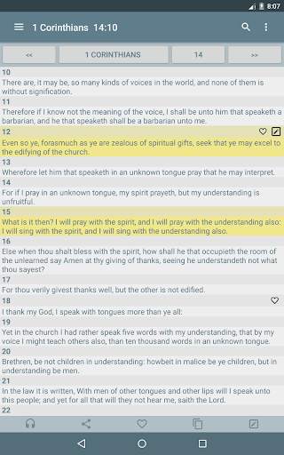 My Offline Bible screenshot 1