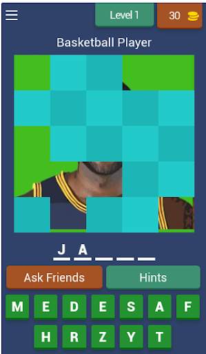 Player Puzzle for NBA screenshot 1