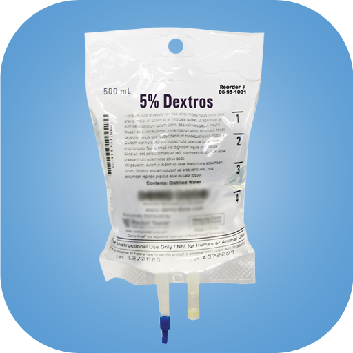 Dextrose IV Fluid Calculator icon