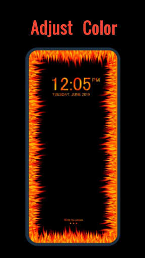 Kenar Aydınlatma Duvar Kağıdı - Kenar Işıklandırma screenshot 2