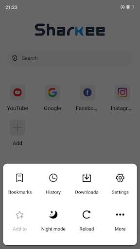 Sharkee Browser screenshot 2