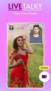 LiveTalky : Live Video Call & Make Friends 2 تصوير الشاشة