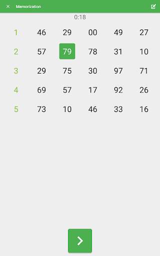 Memory Ladder - Numbers Trainer скриншот 7