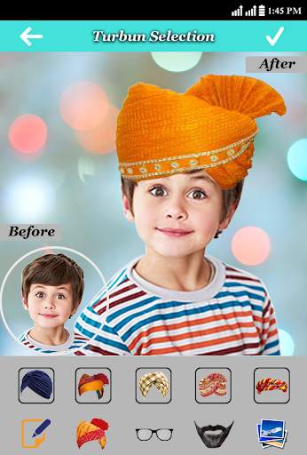 Turban Photo Frame Photo Editor screenshot 1