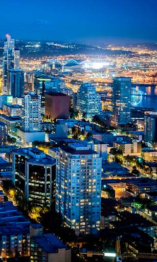 Night City Live Wallpaper (backgrounds & themes) screenshot 5