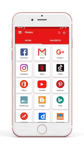 All Social Media apps in one app screenshot 1