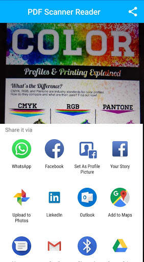PDF Scanner : PDF Reader, Document Scanner, OCR screenshot 3