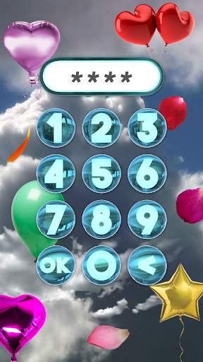 Balloons lock screen prank 6 تصوير الشاشة