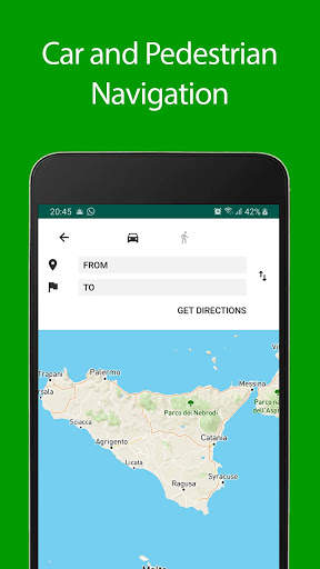Sicily Offline Map and Travel Guide screenshot 2