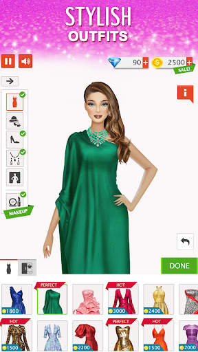 Fashion Stylist: Dress Up Game screenshot 2