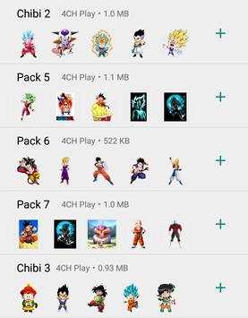 Dragon Ball Stickers (2019) screenshot 4