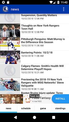 New York Hockey - Rangers Edition screenshot 1
