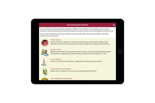 GVF Knowledge Center screenshot 17