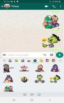 Zombie Stiker - WAStickerApps screenshot 12