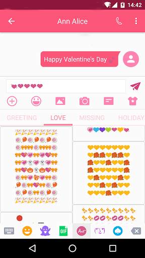 Love Art - Emoji Keyboard screenshot 6