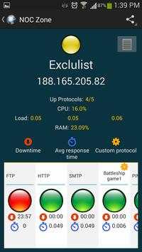 Server Monitor: Website status screenshot 1