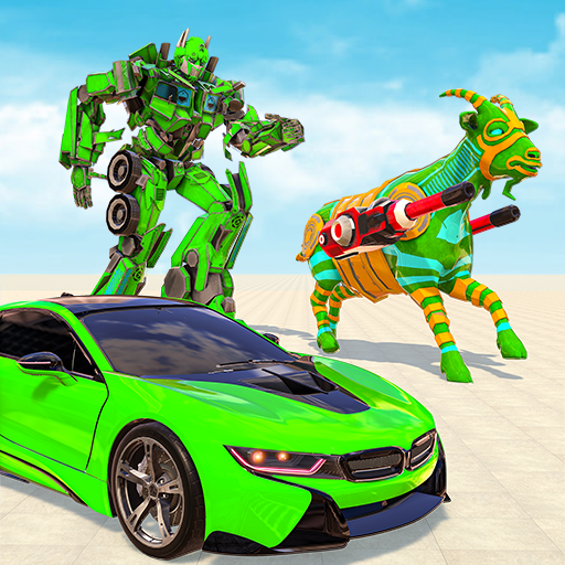 Multi Robot Transform Robot Car Game Goat Attack icon