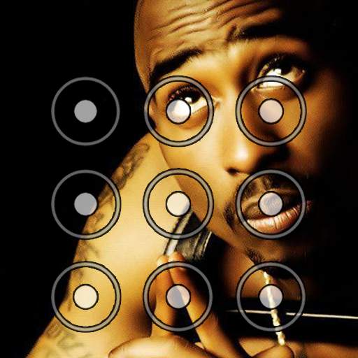 Tupac Pattern Lock Screen 1.0