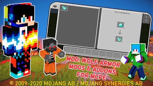MOD: Wolf Armor MODS & ADDONS for MCPE screenshot 5
