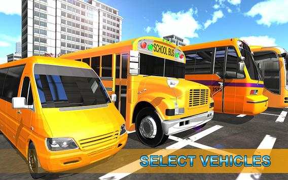 Modern City School Coach Bus Driving Simulator 17 screenshot 3