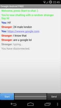 Omegle Android FREE screenshot 1